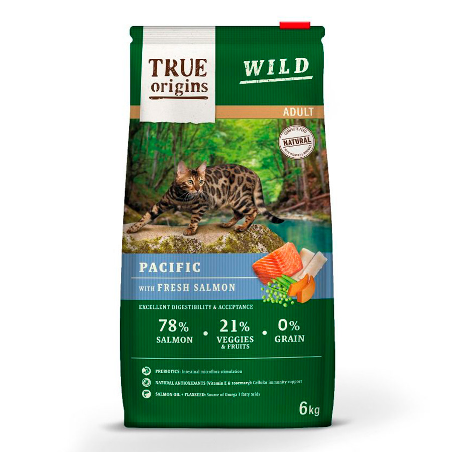 True Origins Wild Cat Adult Pacific alimento para gato