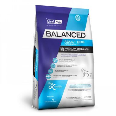 Balanced Adulto Raza Mediana alimento para perro