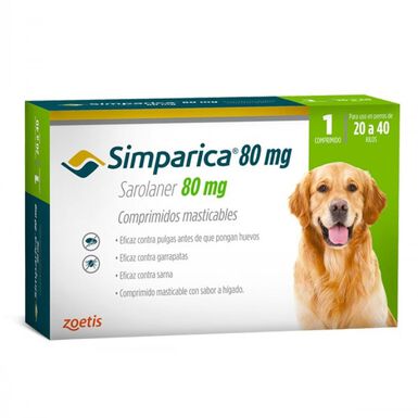 Simparica 80 Mg Antiparasitario Oral Antiparasitarios