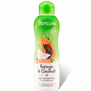 Papaya and coconut shampoo