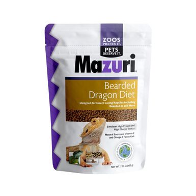Mazuri dieta dragón barbudo 200 GR