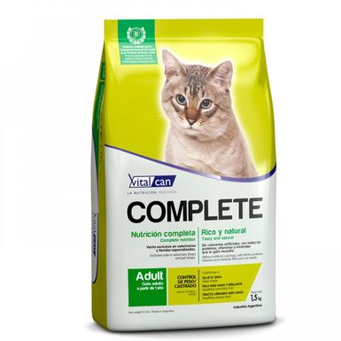 Complete Gato Control De Peso - Castrado
