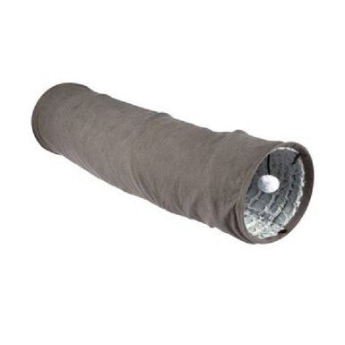 Snake suede cat tunnel