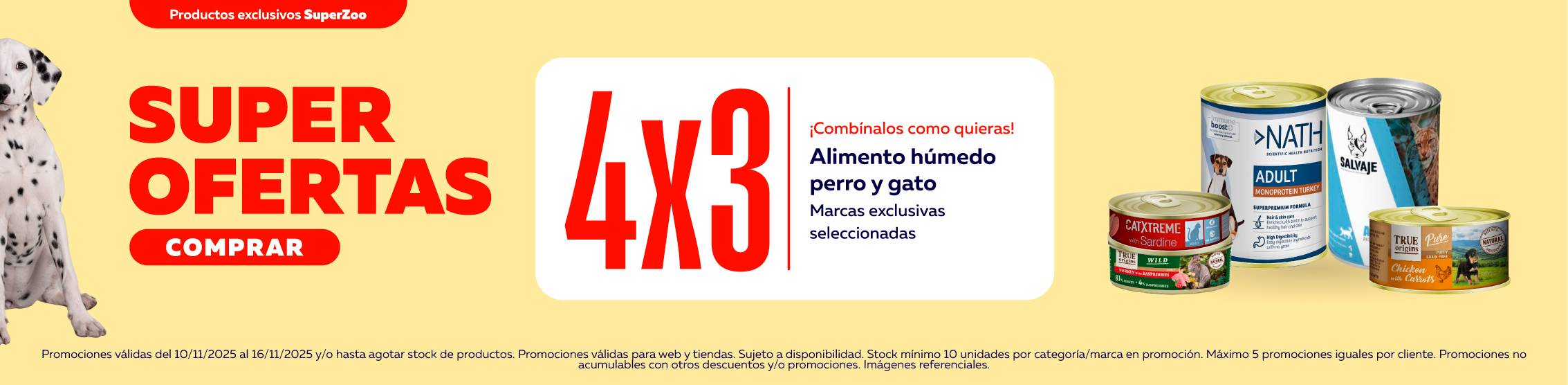 super ofertas húmedo