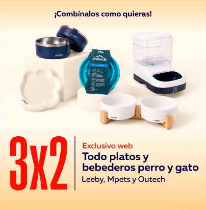 Platos y bebederos