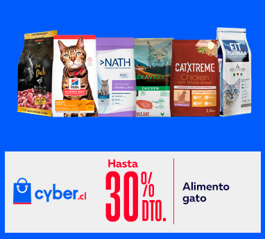 Cyber ofertas en alimento seco gato