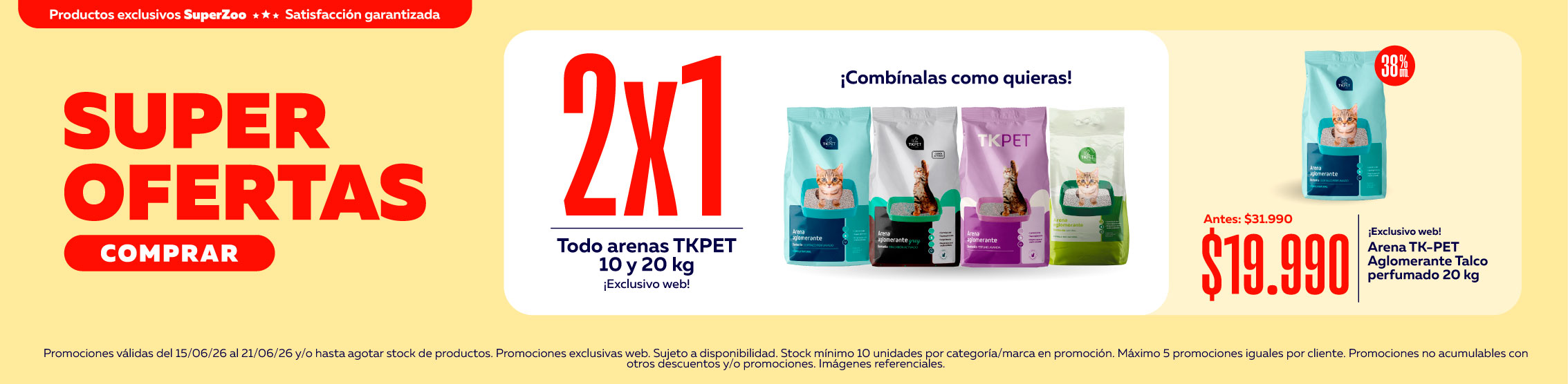 super ofertas Arenas