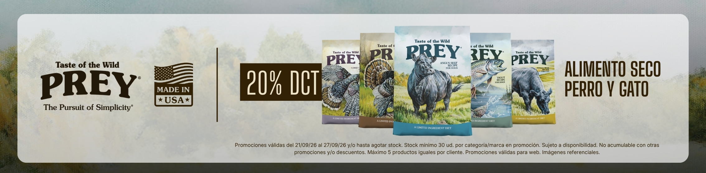 semana natural prey