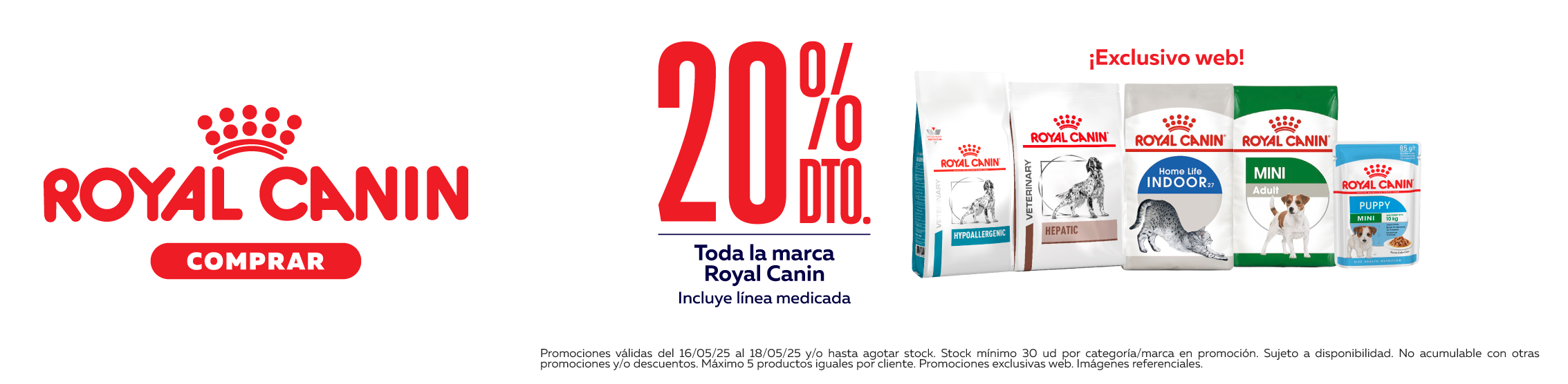 dias sin iva alimento royal canin