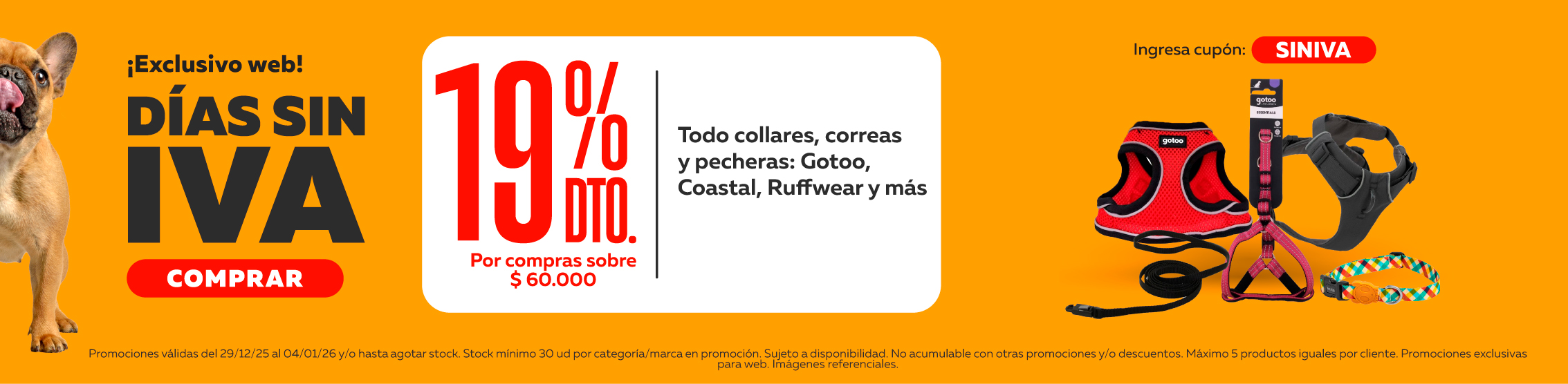 dias sin iva collares