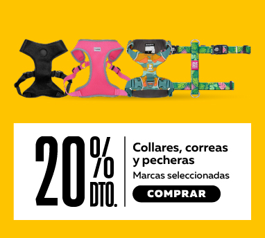 Collares, pecheras y correas