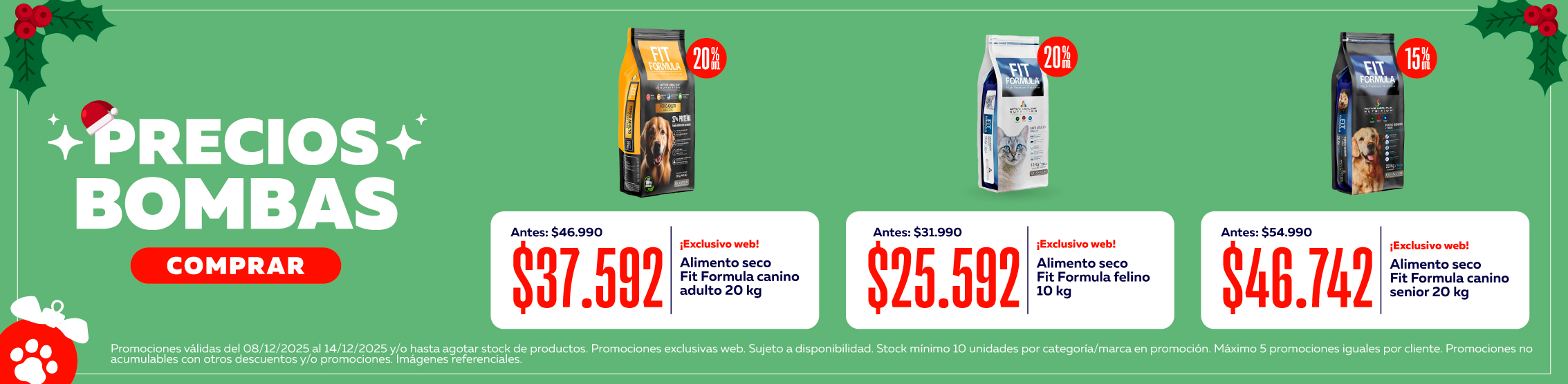 ofertas navidad fit formula