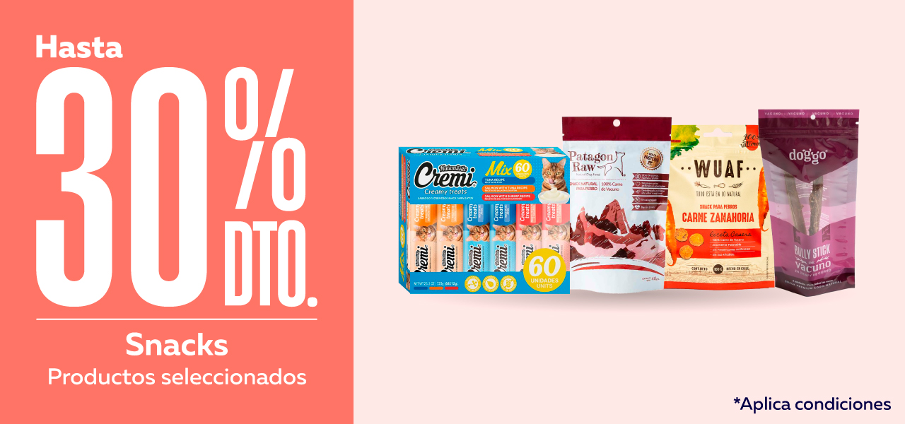 Snack y premios seleccionados