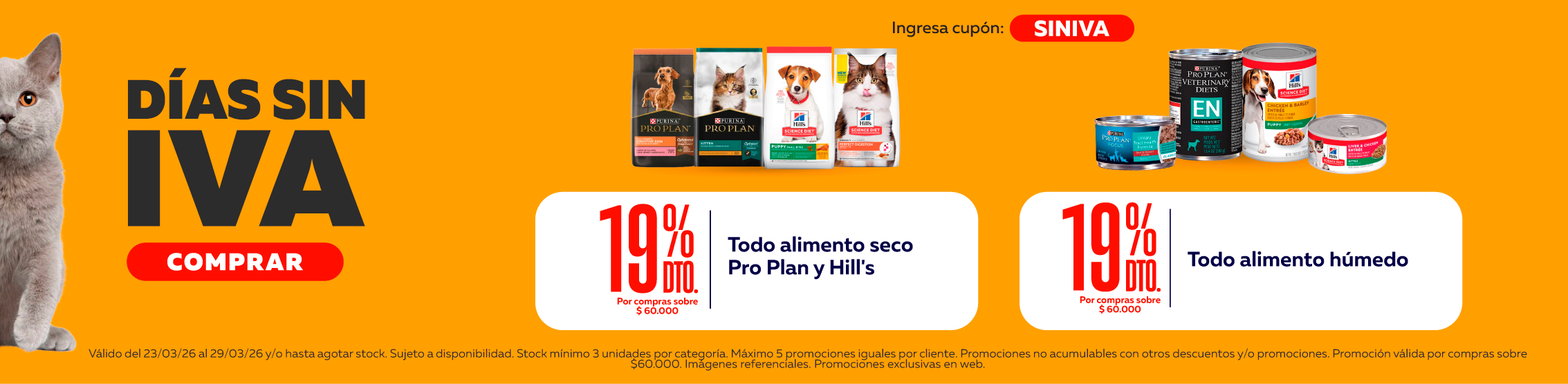 dias sin iva alimento