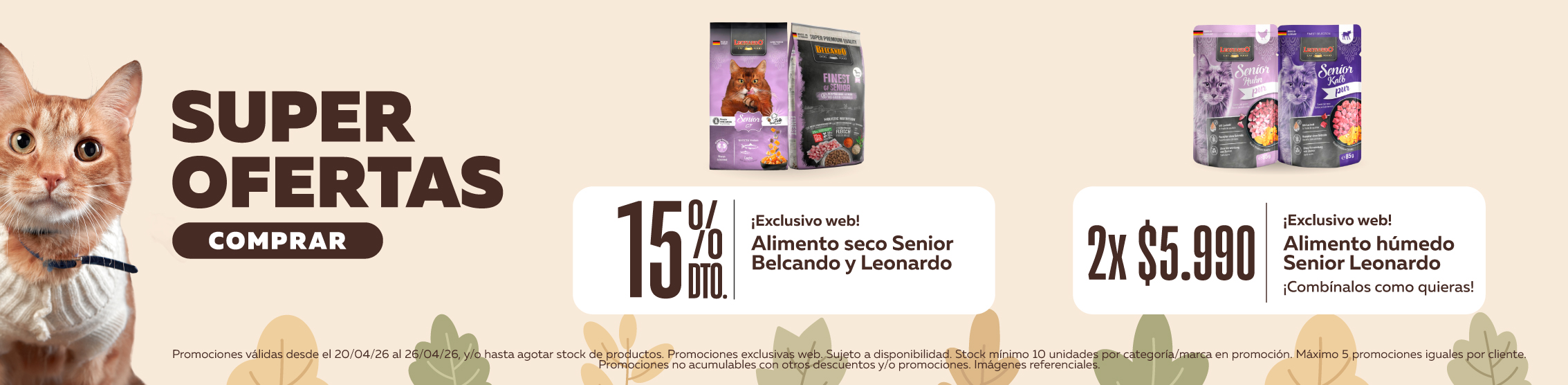 dias sin iva leonardo y belcando