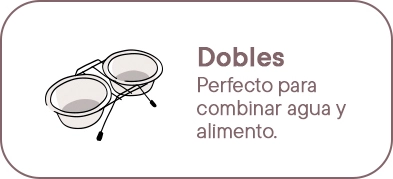 Comederos Dobles
