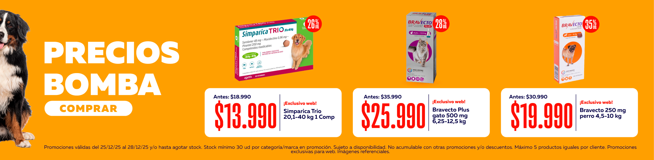 precios bomba antiparasitarios