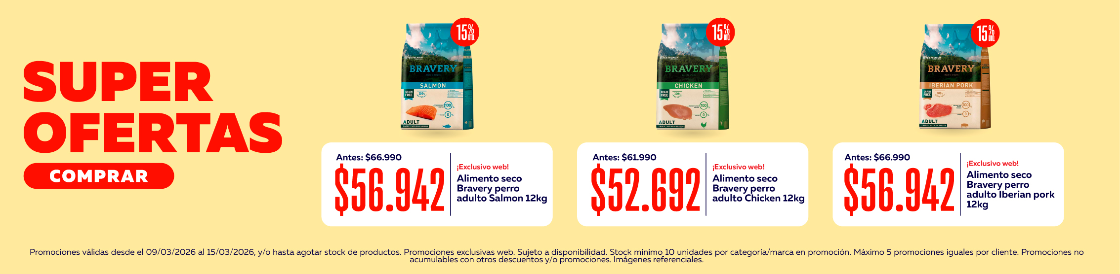 super ofertas bravery