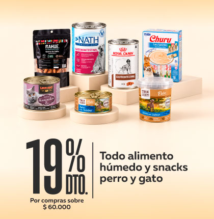 Húmedo y snacks