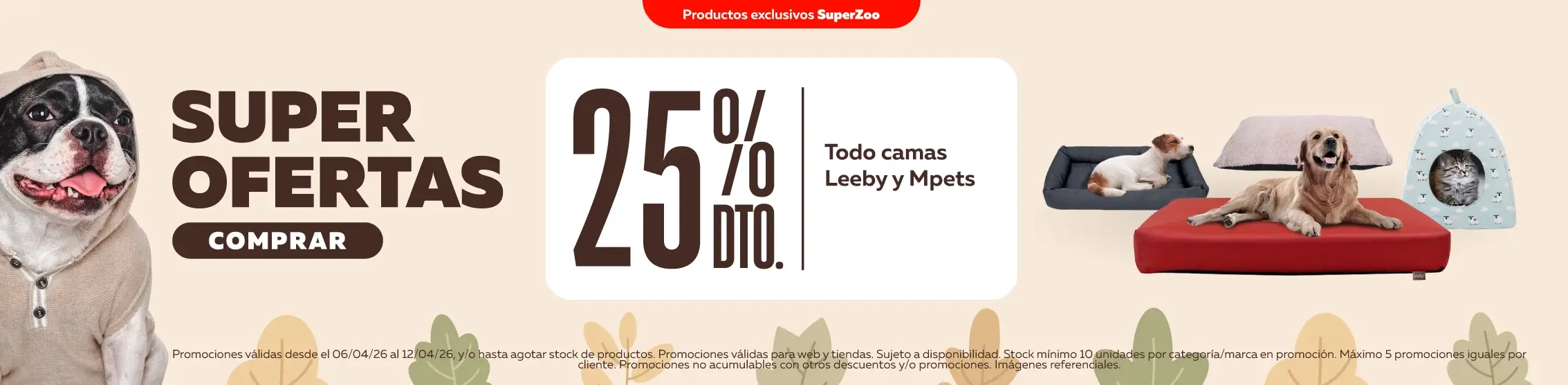 super ofertas camas