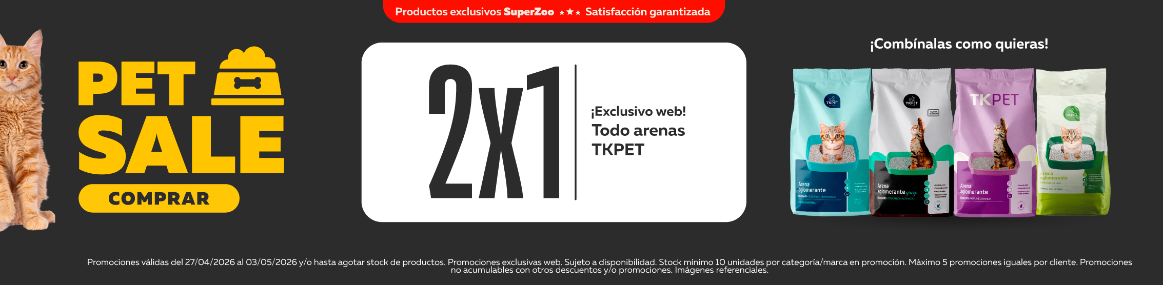 Pet sale arenas tkpet