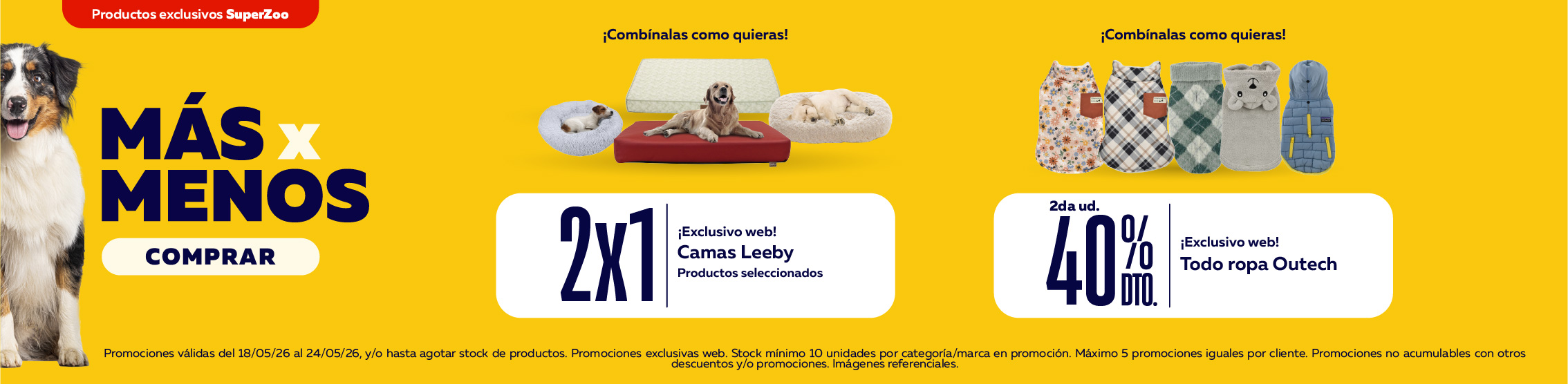masxmenos camas