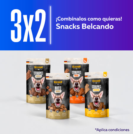 3x2 snacks Belcando 3x2 snacks Belcando ¡Combínalos como quieras!
