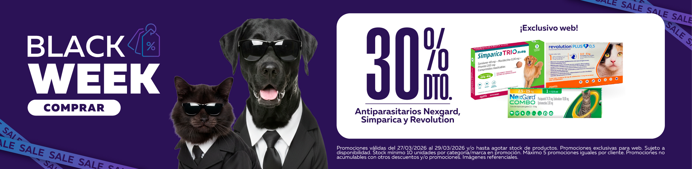 black week Antiparasitarios