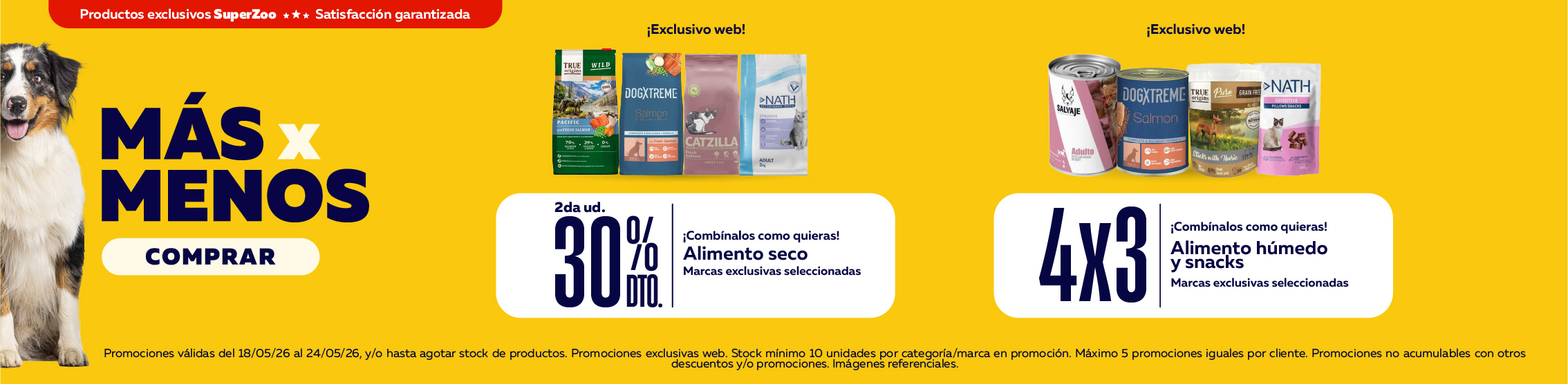 masxmenos alimento seco