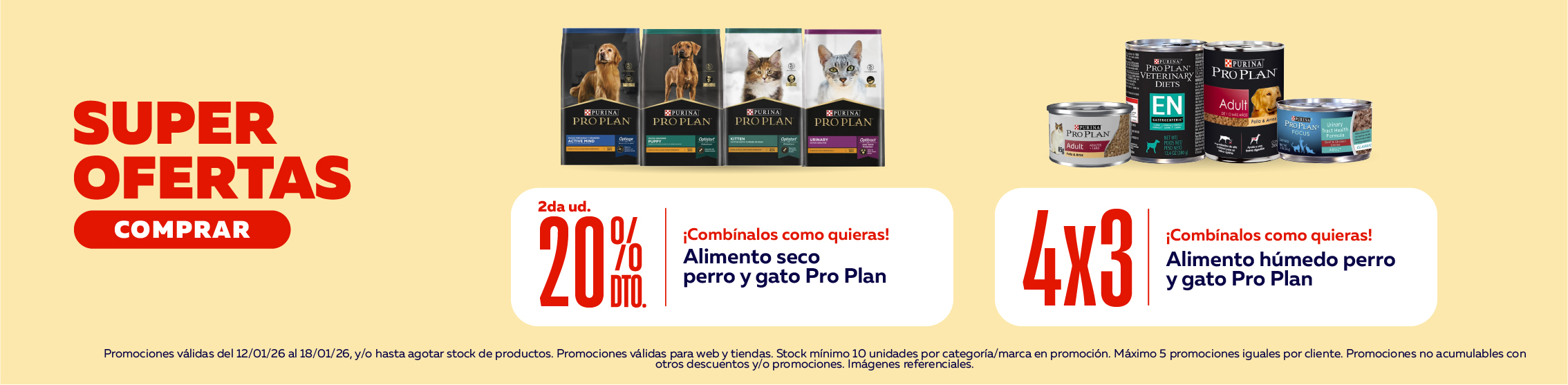 super ofertas Pro plan