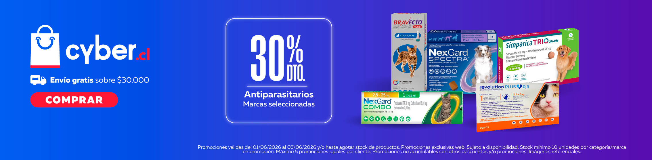 Cyber Antiparasitarios