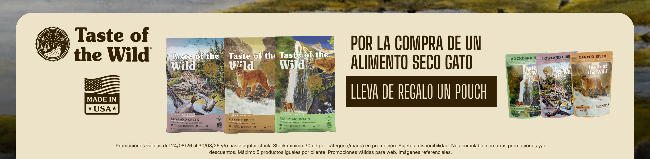 dias sin iva taste of the wild