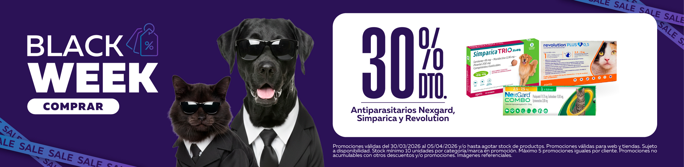black week Antiparasitarios