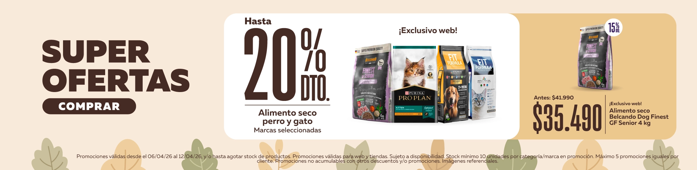 super ofertas alimento seleccionado