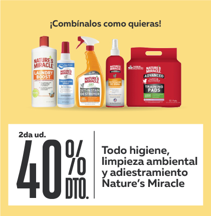 2da unidad 40% de dto Natures Miracle