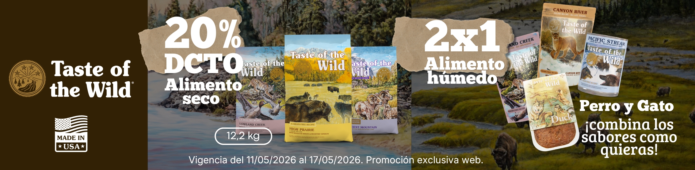 dias sin iva taste of the wild
