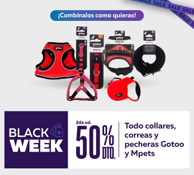 Ofertas Black week en collares, correas y pecheras 