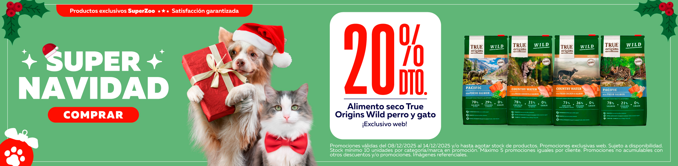 ofertas navidad true origins wild