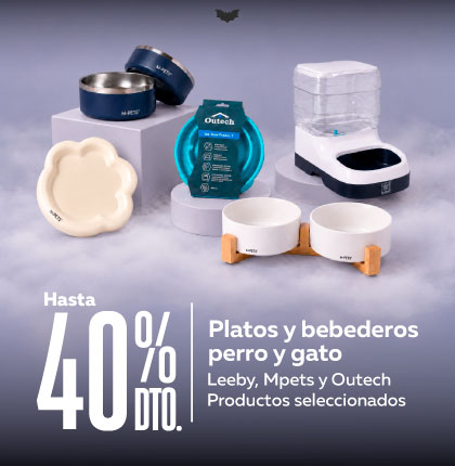 Platos y bebederos
