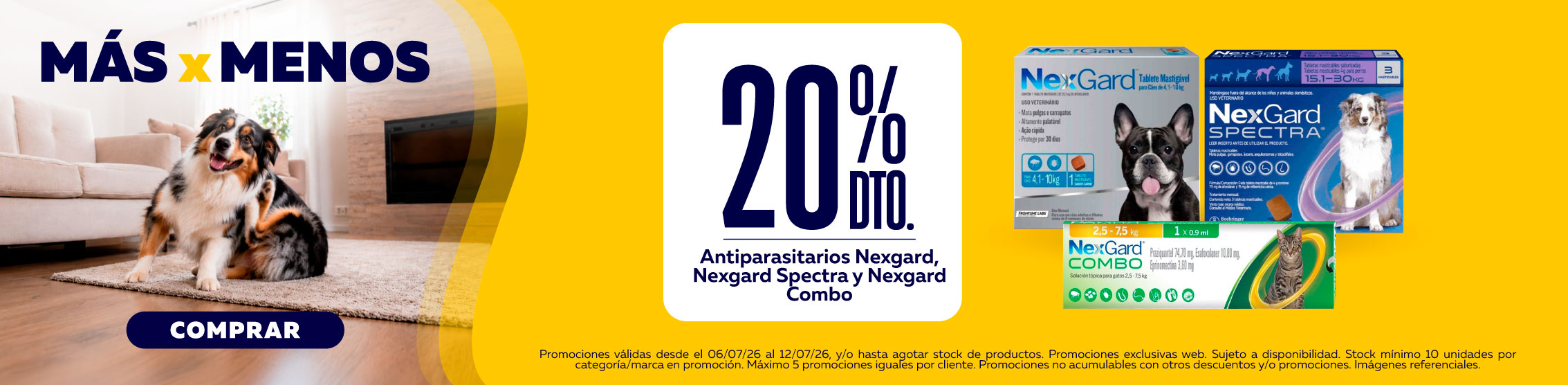 masxmenos antiparasitarios