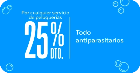25% Antiparasitarios
