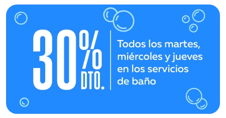 30% martes a jueves