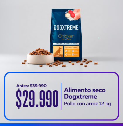 Dogxtreme Dogxtreme pollo 12 kg a solo $29.990