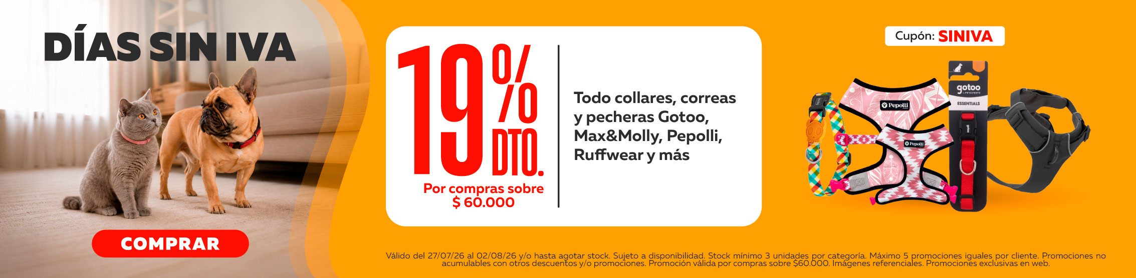 dias sin iva collares