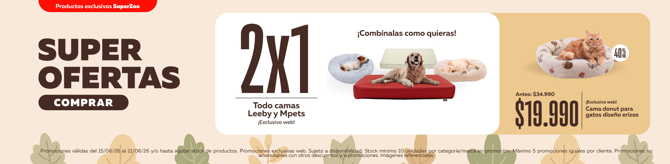 super ofertas camas