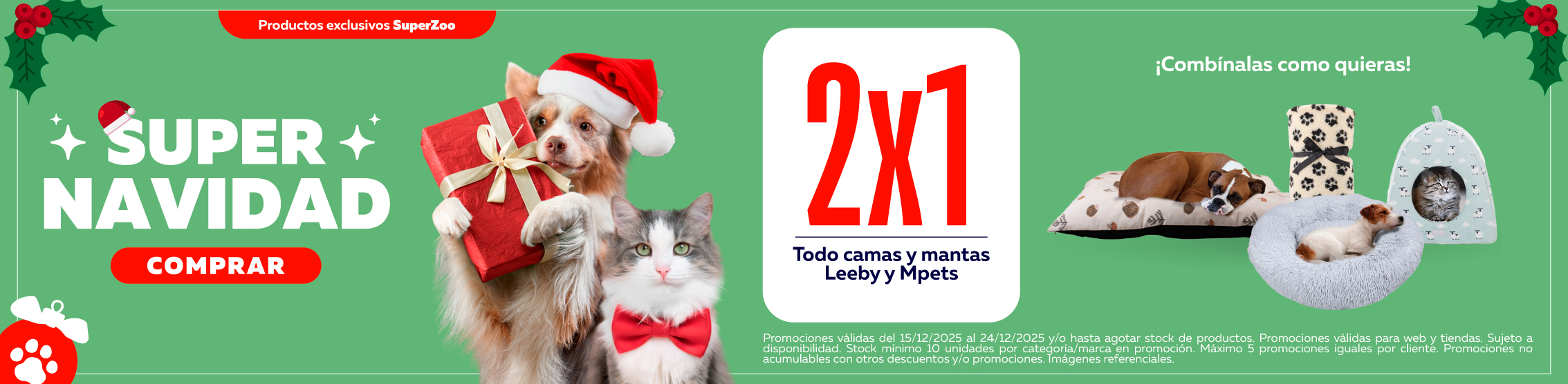 especial navidad camas