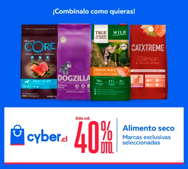 Cyber ofertas en alimento salvaje