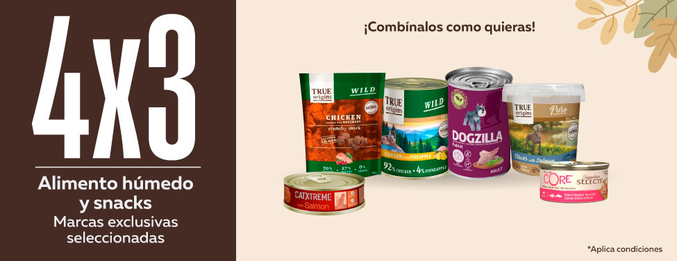 Húmedo y snacks Húmedo y snacks