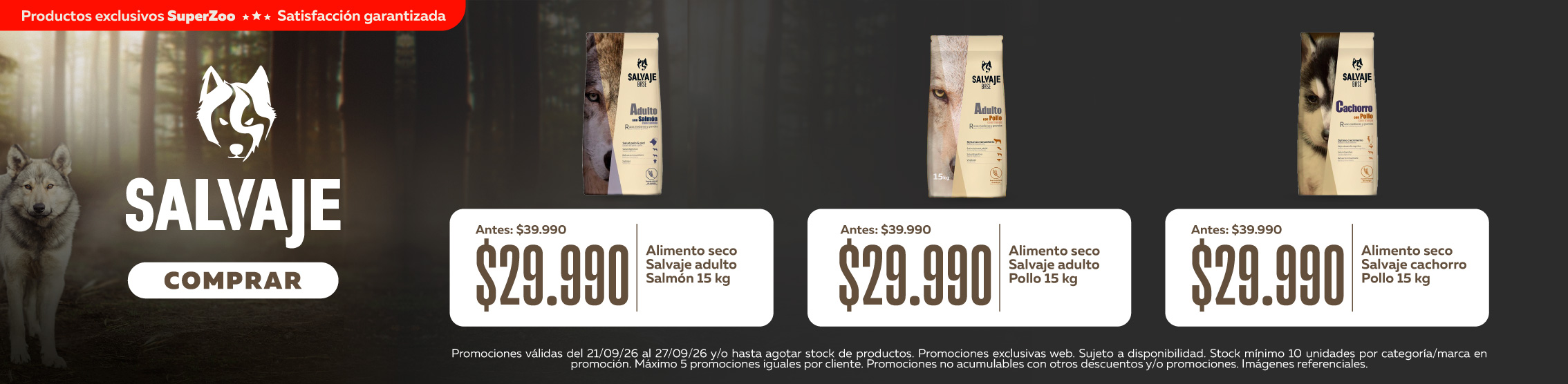 super ofertas salvaje
