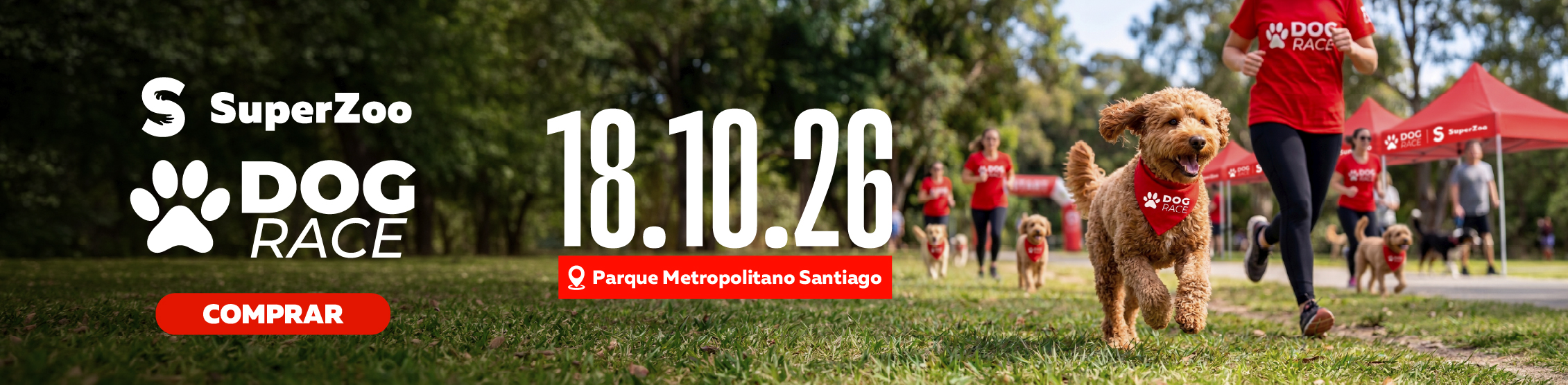 S&uacute;mate en el Dog Race este 18 de Octubre